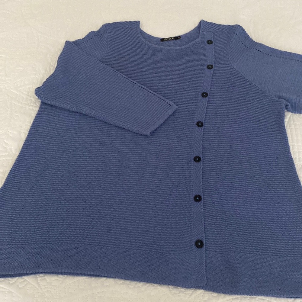 New Nic + Zoe size 3X washable cotton blend top.